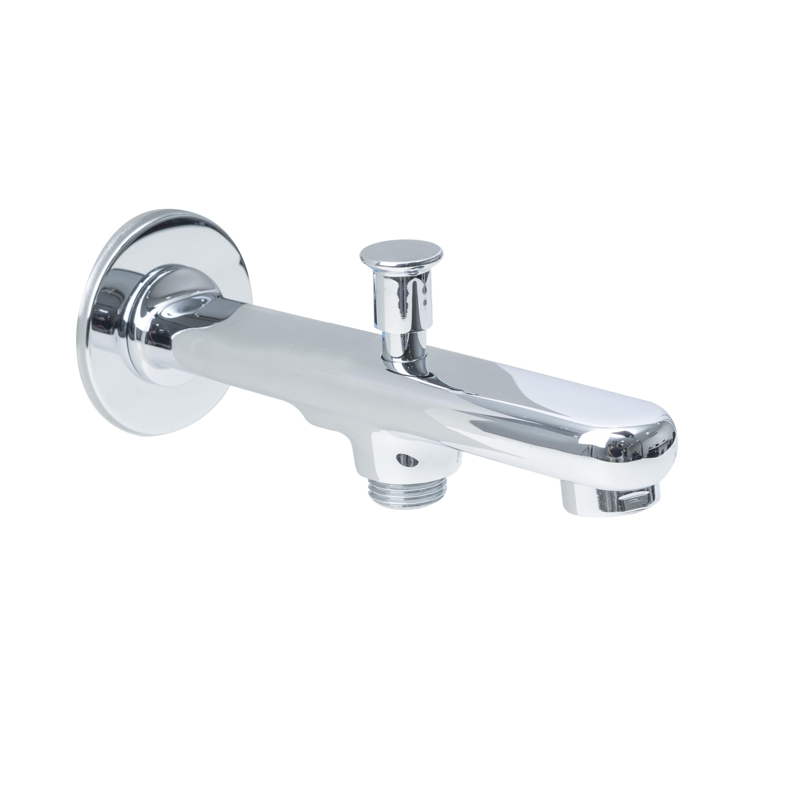 PARRYWARE OVALO Series Wall Mount BATH TUB SPOUT WITH BUTTON (Chrome) | With Wall Flange, Provison for Hand Shower | Spout for Bathrub, Shower Area, Bathroom/Toilet | T5528A1 (B0CQ8S3486) Amazon Price History, Amazon Price Tracker
