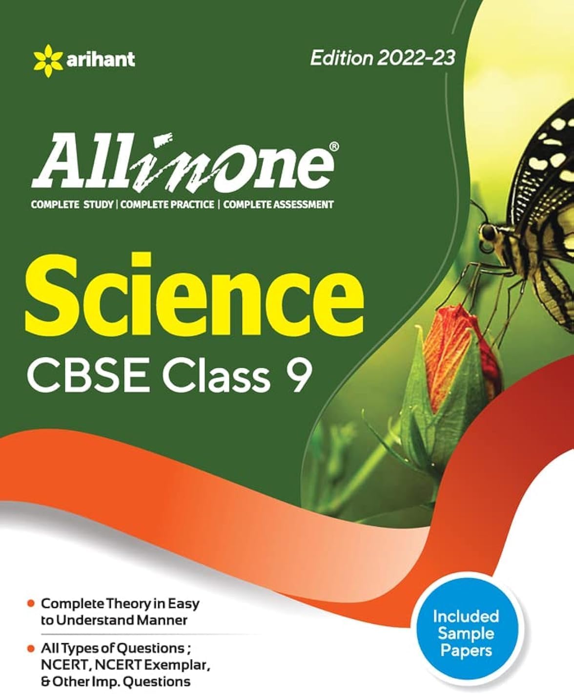Arihant Publications CBSE All In One Science Class 9 2022-23 Edition
