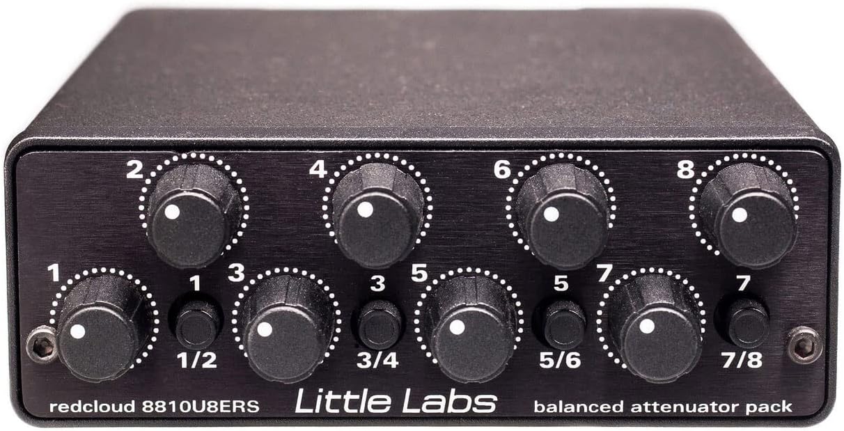 Little Labs REDCLD Redcloud 8810U8ERS 8 Channel Balanced Attenuator