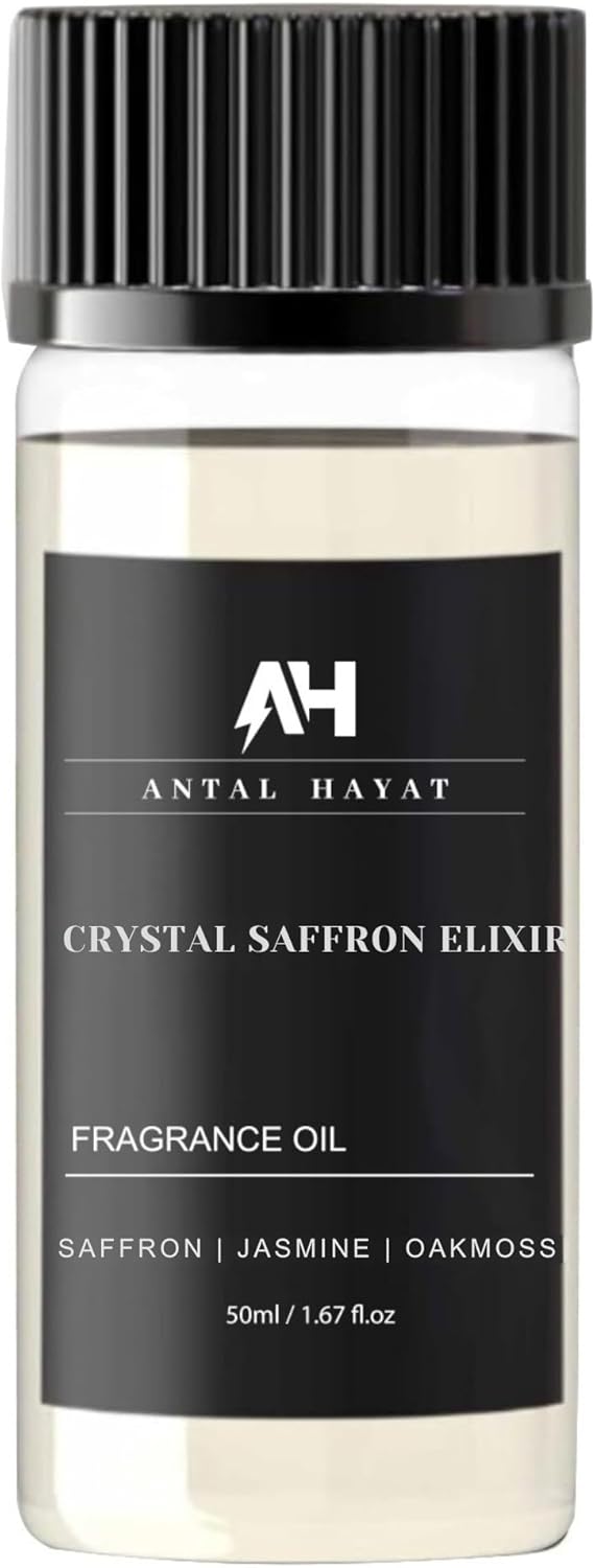 Hotel Diffuser Oil Inspired by The Baccarat Hotel Scent 50 mL - Home Luxury Scents - Home Luxury Essential Oils with Saffron and Jasmine - Antal Hayat Baccarat Scent for Waterless Diffusers