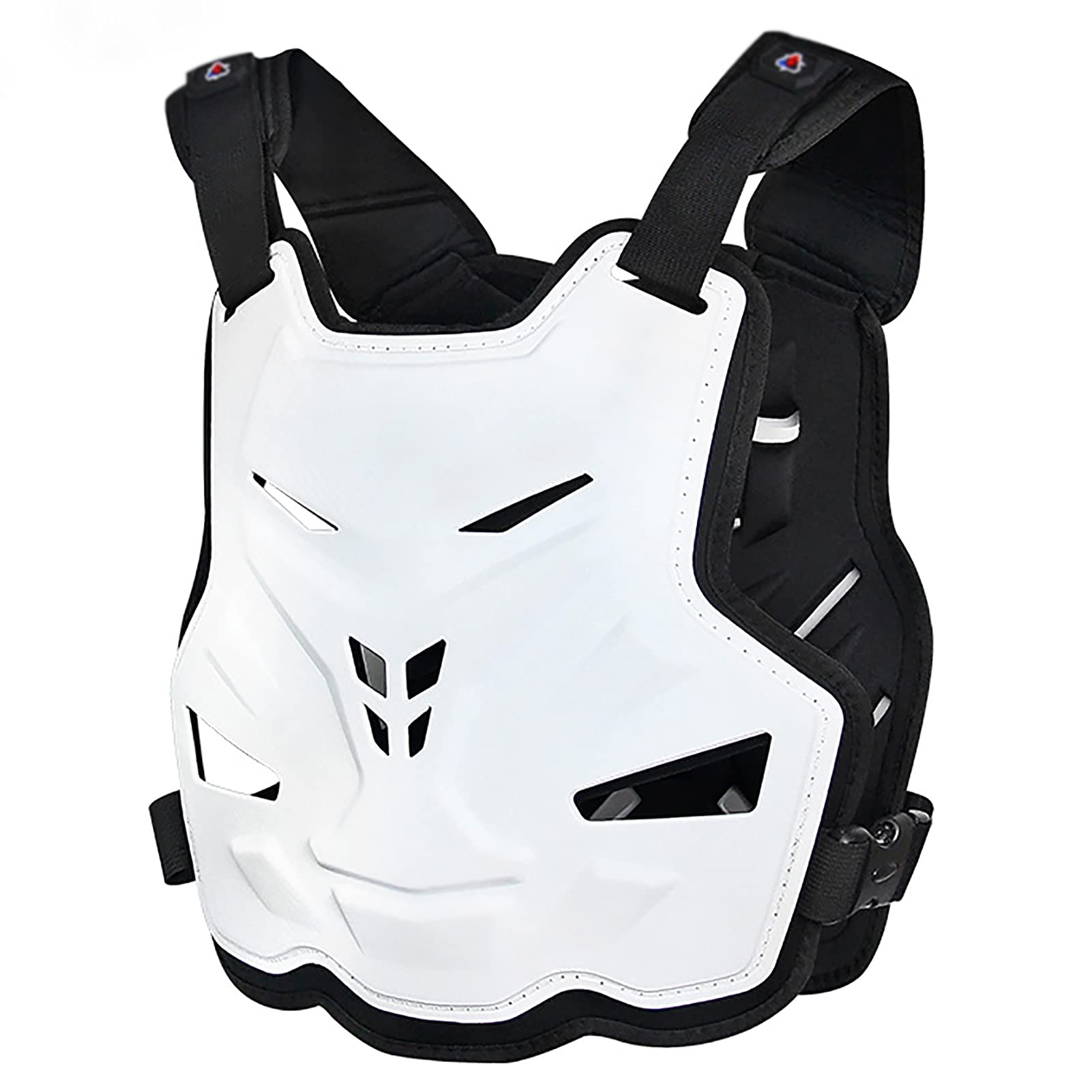 Gilet da Armatura Moto per Adulti Gilet di Protezione Sci Gilet da Motociclista Protettivo Anti-Caduta Traspirante Giacca Regolabile Gilet Blindati Motocross MTB Racing