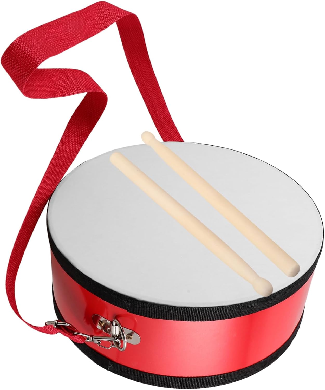 ERINGOGO 1 Set Portable Hand Drum with Strap Enhances Rhythm Skills Musical Awareness Team Collaboration for Boys