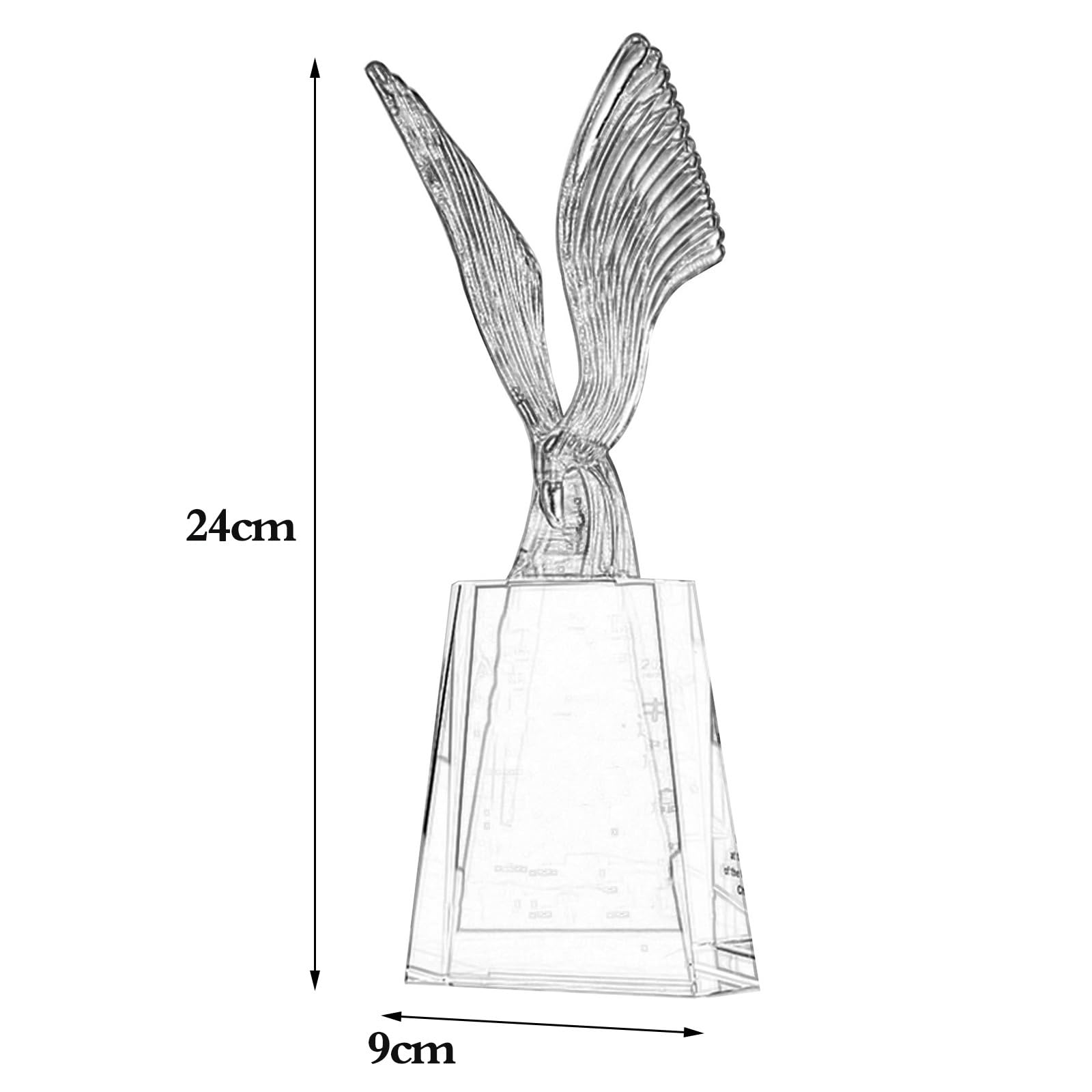 Trofeo De Cristal Creativo Trofeo De Letras para Empleados Destacados Campeón del Concurso De Conocimiento De Talento Deportivo Trofeo Trofeo De Elogio
