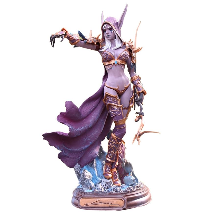 ワールド・オブ・ウォークラフト シルバナス・ウィンドランナー 大型フィギュア Amazon.co.jp: Heigguoj World of Warcraftフィギュア シルバ
