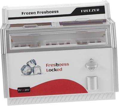 INOOMP Freezer Toys Miniature Dollhouse Kitchen Fridge Toy Refrigerator for Pretend Play Supermarket and Girls Play Kitchen Appliances Compact Design Home Mini Furniture