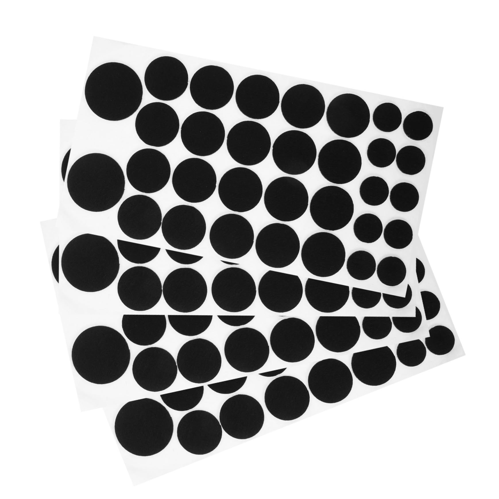 DOITOOL Self Adhesive Felt Circles Pads for Projects and Clothing Decorations for Crafting and Customizing Apparel