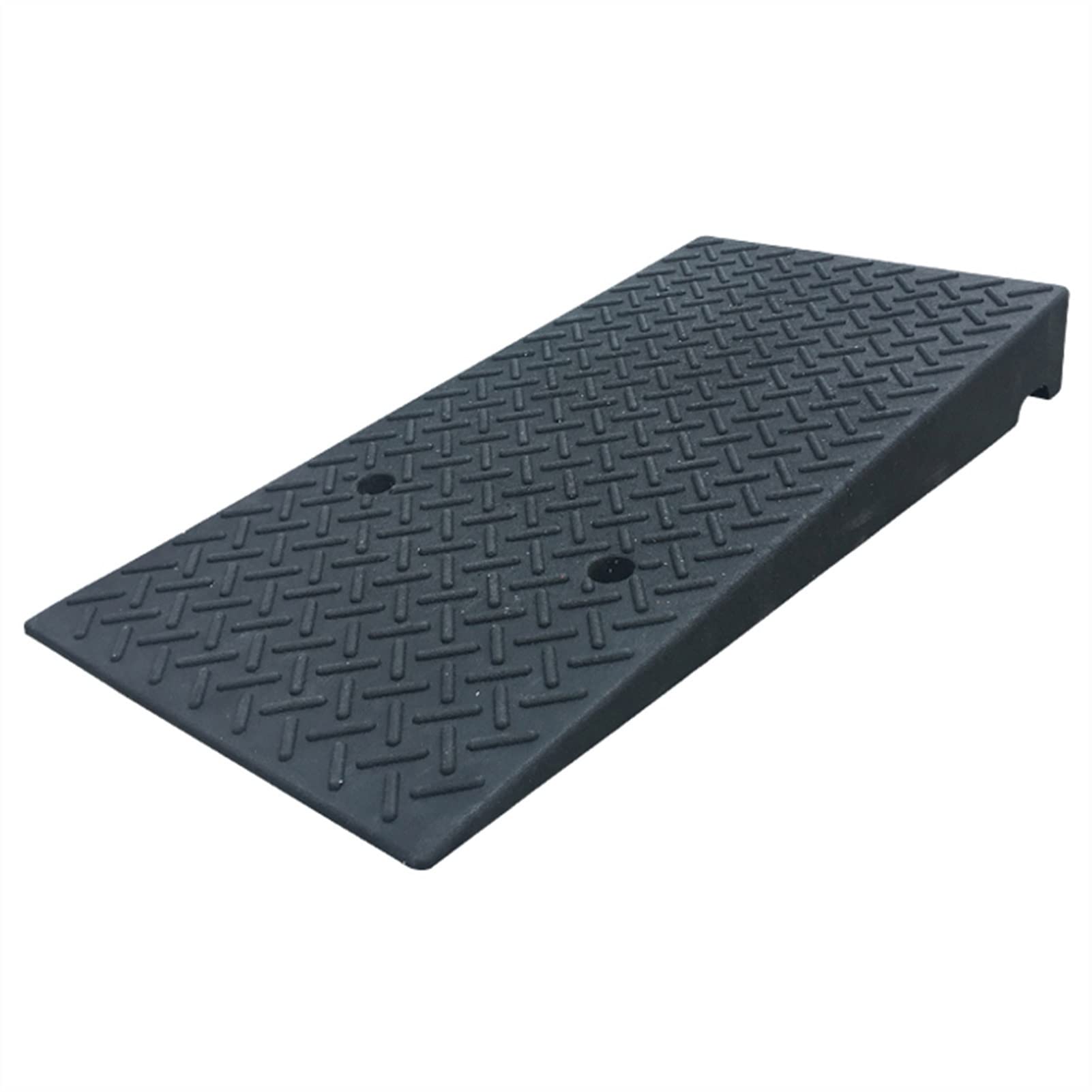 Rampa de umbral portátil, rampas de acera para Entrada de vehículos, rampa de Carga para Entrada de vehículos, para acera de umbral de Motocicleta (tamaño: 100 * 35 * 11 cm)