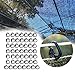 Pegciuho 50x Shading Net Hook for Car Cover Greenhouse Accessories