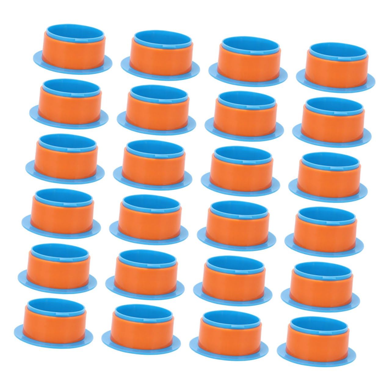 Dévidoir Film Étirable Bleu 24 Pièces Pp pour Emballage et Déménagement