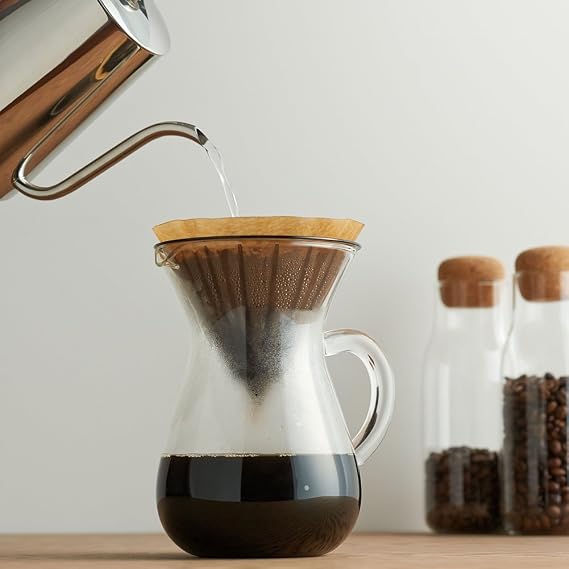 KINTO SCS 27643 Coffee Carafe Set, 2 Cups, Plastic, Microwave and Dishwasher Safe, Gift, Present