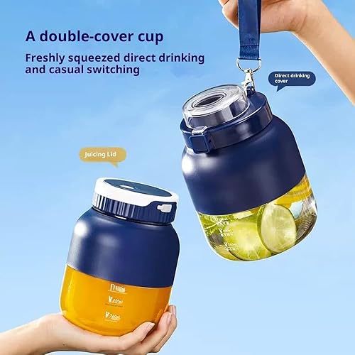 Miniatura 2 de Mini licuadora Japón, licuadoras personales portátiles para batidos y batidos con taza de 17.7 onzas líquidas, recargable USB-C, autolimpieza para