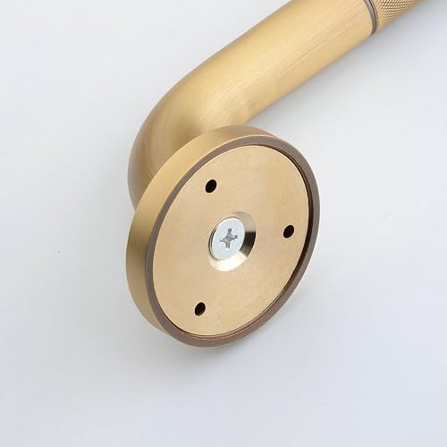 Miniatura 6 de Barra de agarre para ducha, barras de agarre de 17.7 pulgadas para bañeras, duchas, baño, agarres de ducha de latón antideslizantes para personas