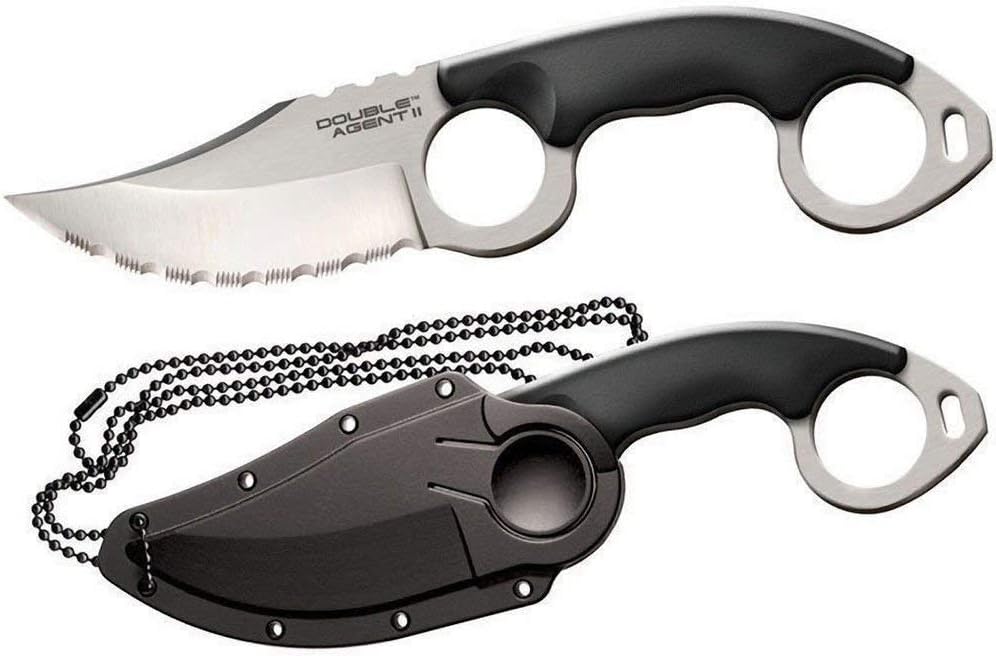 Cold Steel Cutlery - Double Agent II, Grivory Handle, Serrated