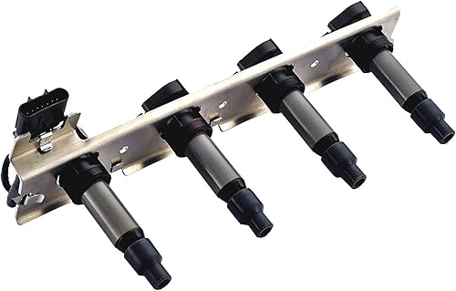 Miniatura 3 de ENA Juego de 2 bobinas de encendido compatibles con Cadillac Pontiac DeVille SRX STS XLR 2004-2006 Bonneville 4.6L V8 repuesto para C1509 UF-372