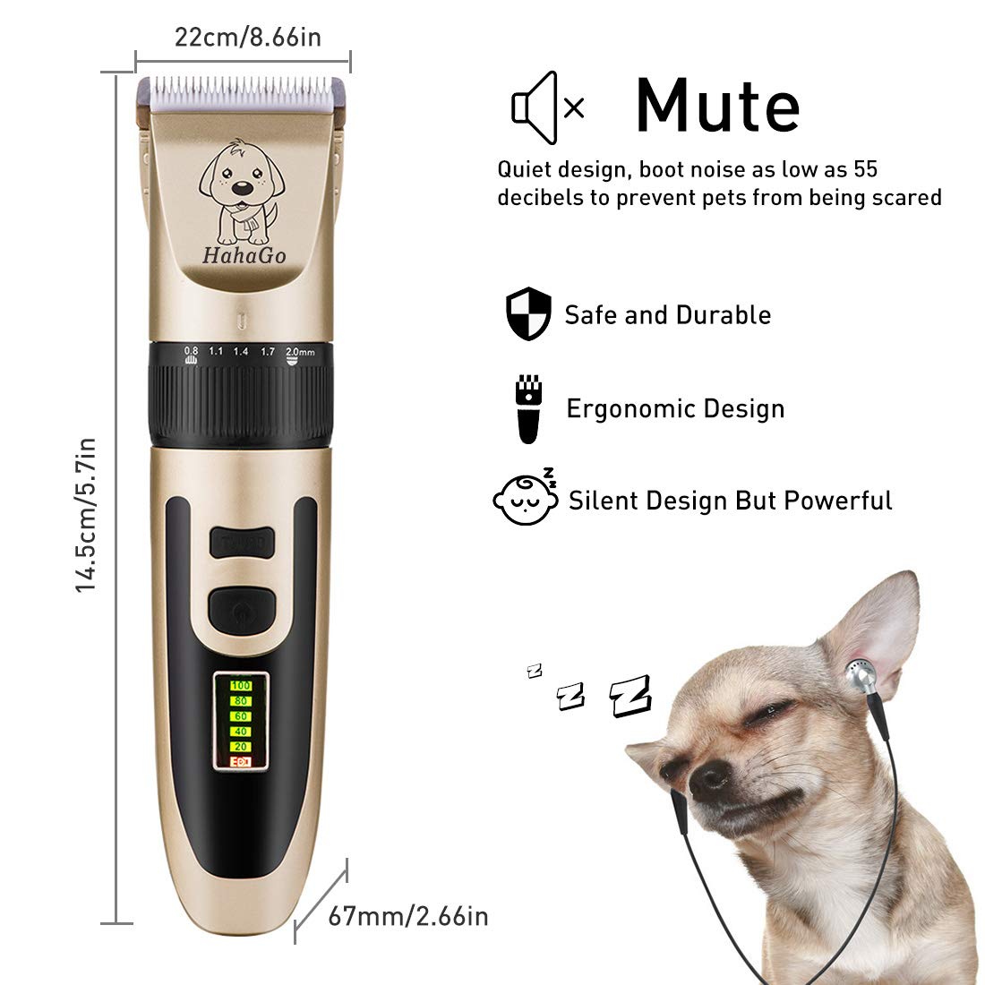 omeago dog clipper