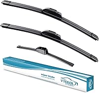 Vista 12 de VTOGOI Escobillas limpiaparabrisas con escobillas limpiaparabrisas traseras, juego para Land Rover Range Rover 2017-2023, escobillas