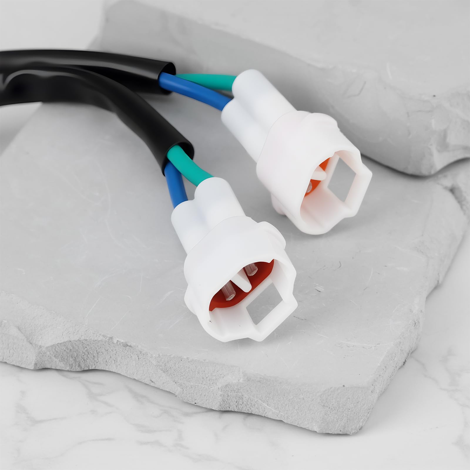 EMSea 1 Set Di Collegamento Di Alimentazione Ausiliaria USB Con Splitter A Y Compatibile Con Suzuki DL 650 1050 V-Strom GSX-S 100