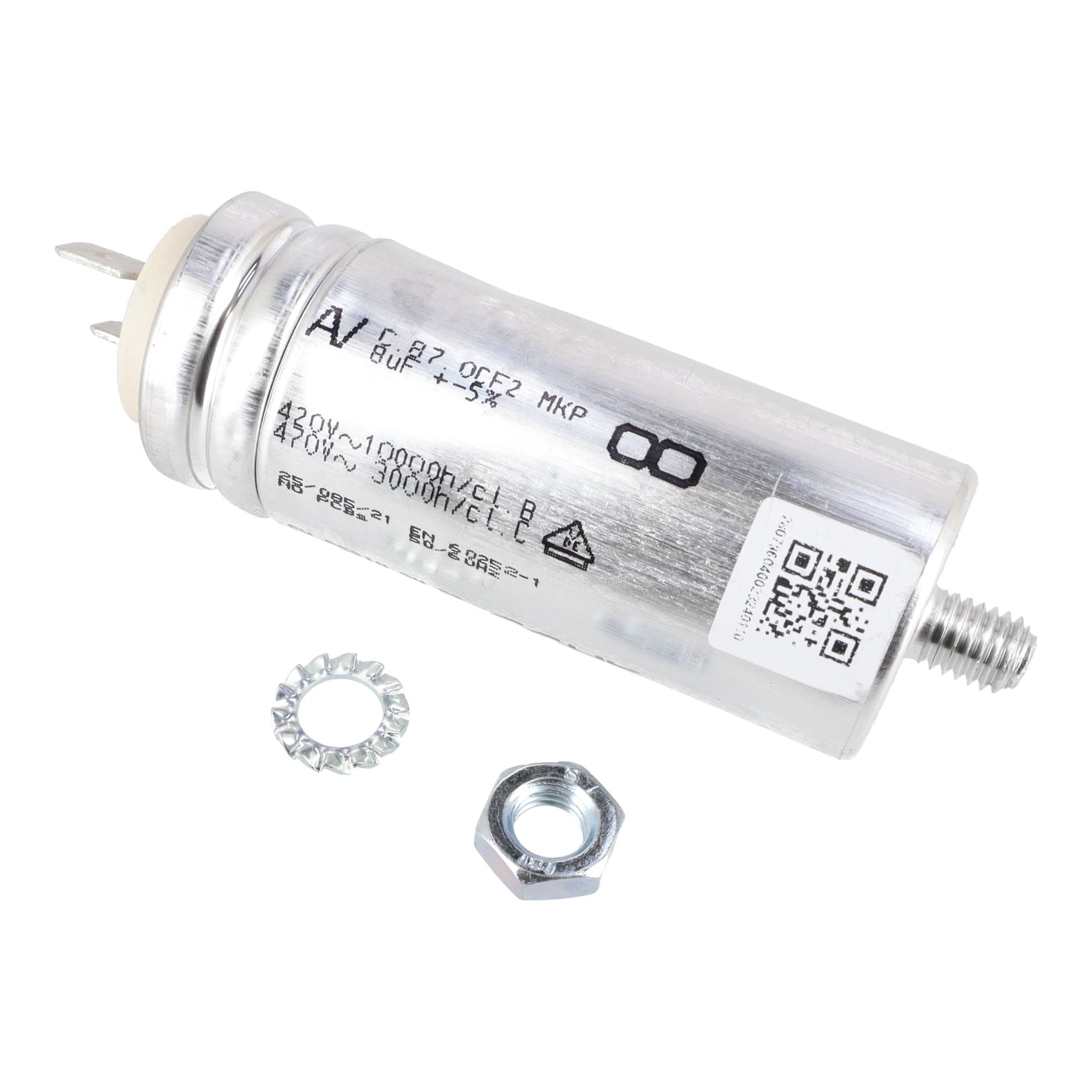 Sparefixd Élément Chauffant + Thermostats Compatible Beko DSC85W Pour Sèche-Linge