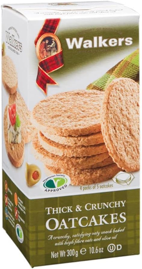 Walkers Thick & Crunchy Oatcakes 300g