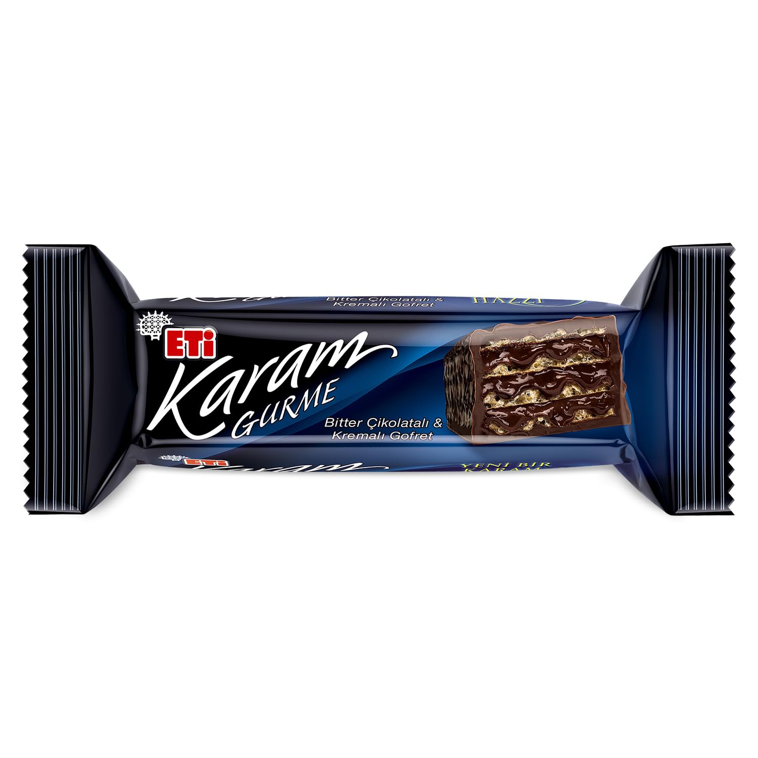Eti Karam Gurme Bitter Çikolatalı Gofret 50 g x 24 Adet