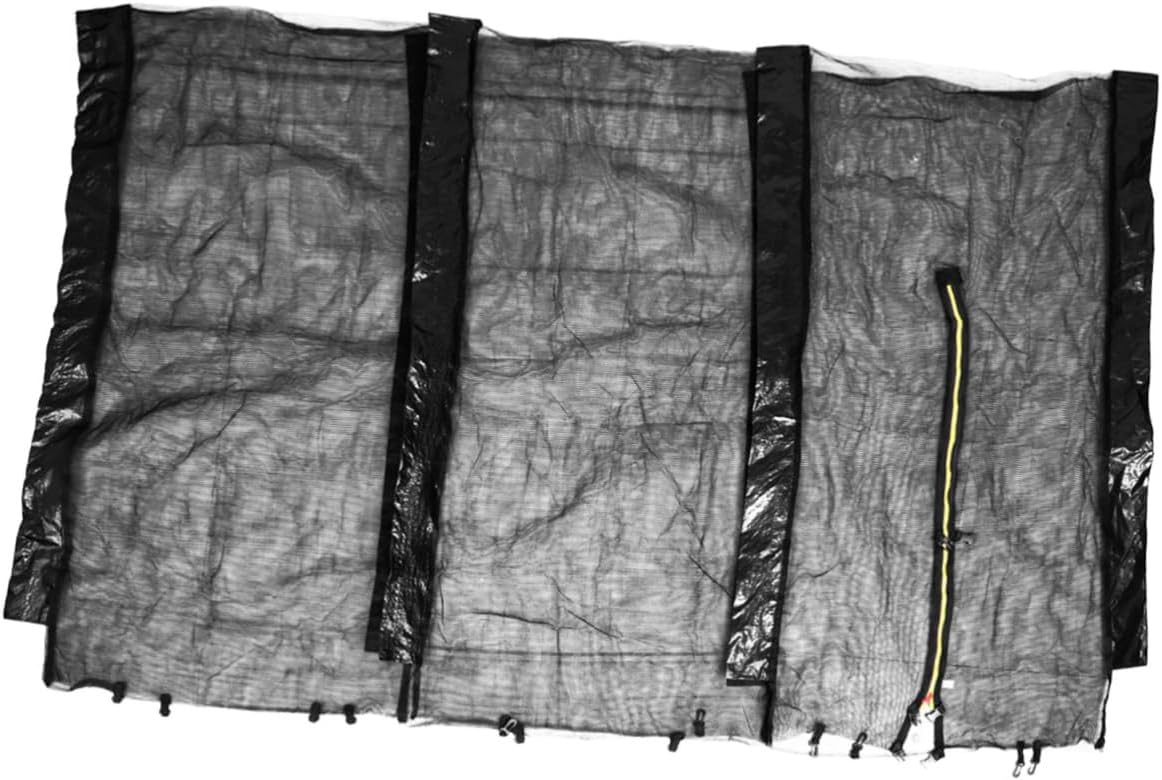 POPETPOP Trampoline Protective Net -Fall Guard High Density Mesh for Safety Height for Boys and Girls Jumping Fun Backyard Garden