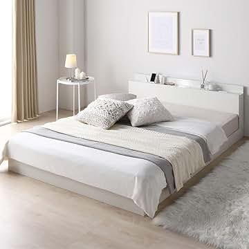 【ダブル D】ベッドフレーム パイプベッド ダブル D ベッド White Amazon.co.jp: ダブルベッド 白 【ダブル D】ベッドフレーム パイプ