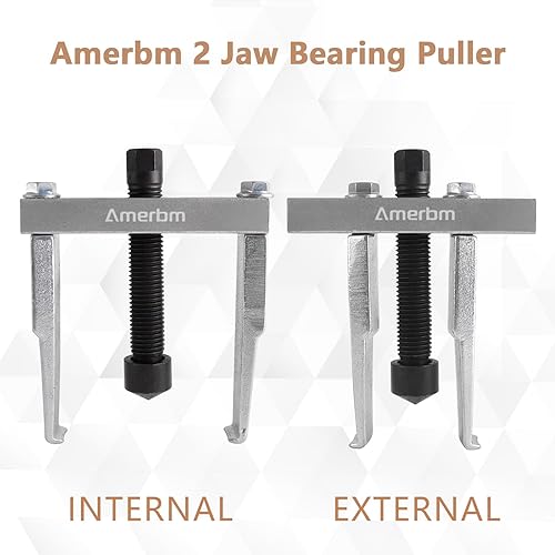 Miniatura 7 de Extractor de dos rodamientos de mandíbulas 1.181 in - 3.543 in Herramienta de extracción ajustable para diseño especial para eliminación de espacios