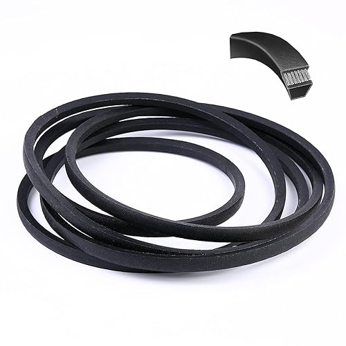 Cortacésped de 12 "x 43.5" Cinturón de cubierta de 30 pulgadas para MTD Cub Cadet Troy-Bilt 754-05001 954-05001 CC30 CC30H TB30 TB30R Craftsman