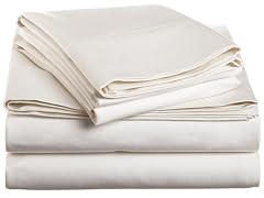Superior 1500 Thread Count Queen Bed Sheet Set Solid Deep Pocket Single Ply White