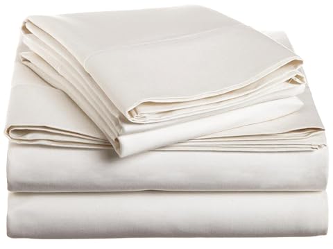 Superior 1500 Thread Count Queen Bed Sheet Set Solid Deep Pocket Single Ply White
