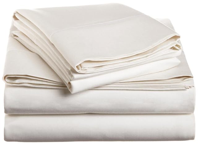 Superior 1500 Thread Count Queen Bed Sheet Set Solid Deep Pocket Single Ply White