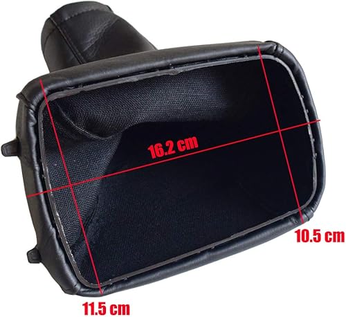 Miniatura 3 de 5 velocidades manual perilla polaina cubierta de cuero para Vauxhall Opel Astra II G Zafira A 1998-2010 (3 piezas)