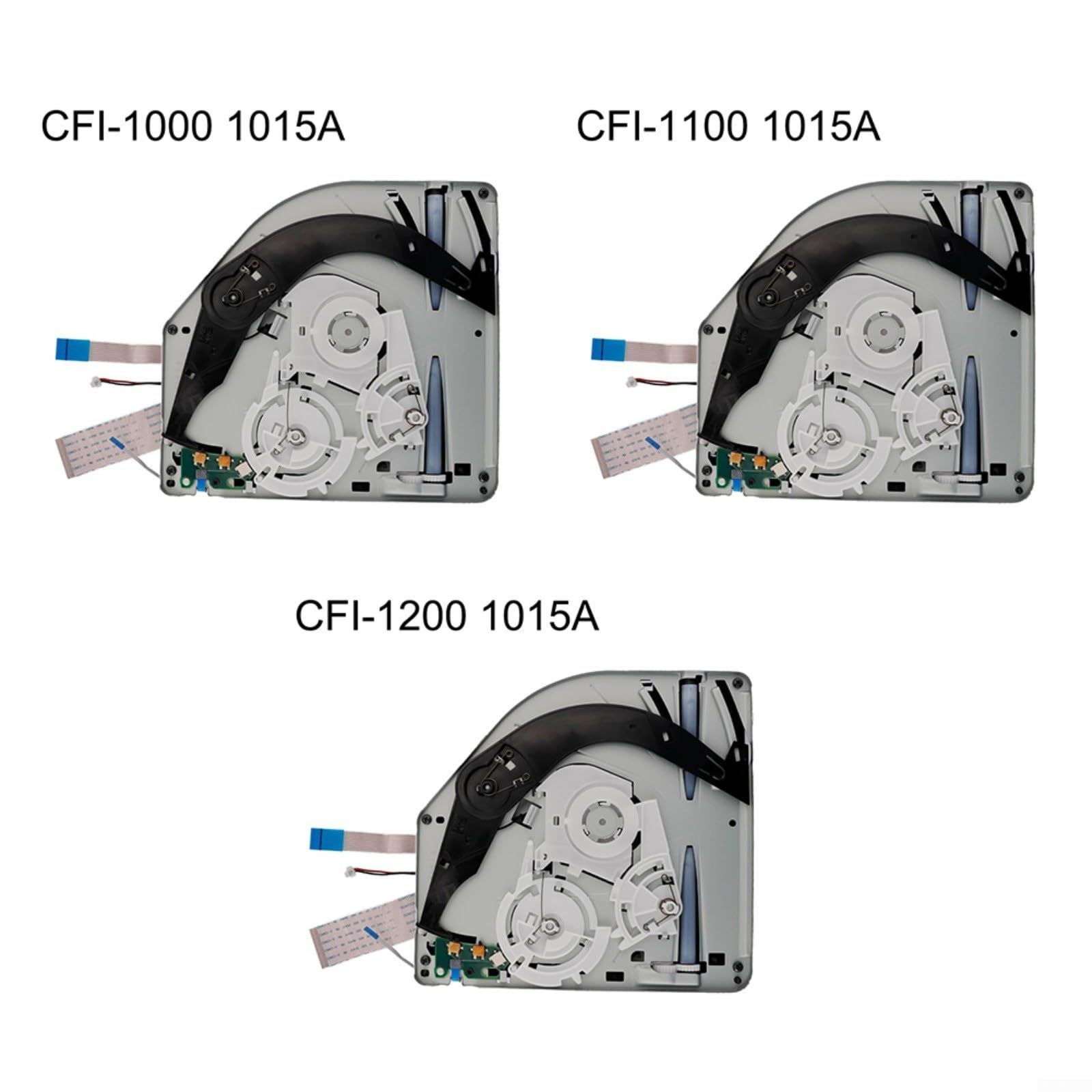 Modulo unità ottica di ricambio per Sony per PlayStation 5 KEM-497AAA, per serie CFI-1000/1100/1200, metallo e ABS, riparazione di errori di lettura per una riproduzione fluida del disco (CFI-1100