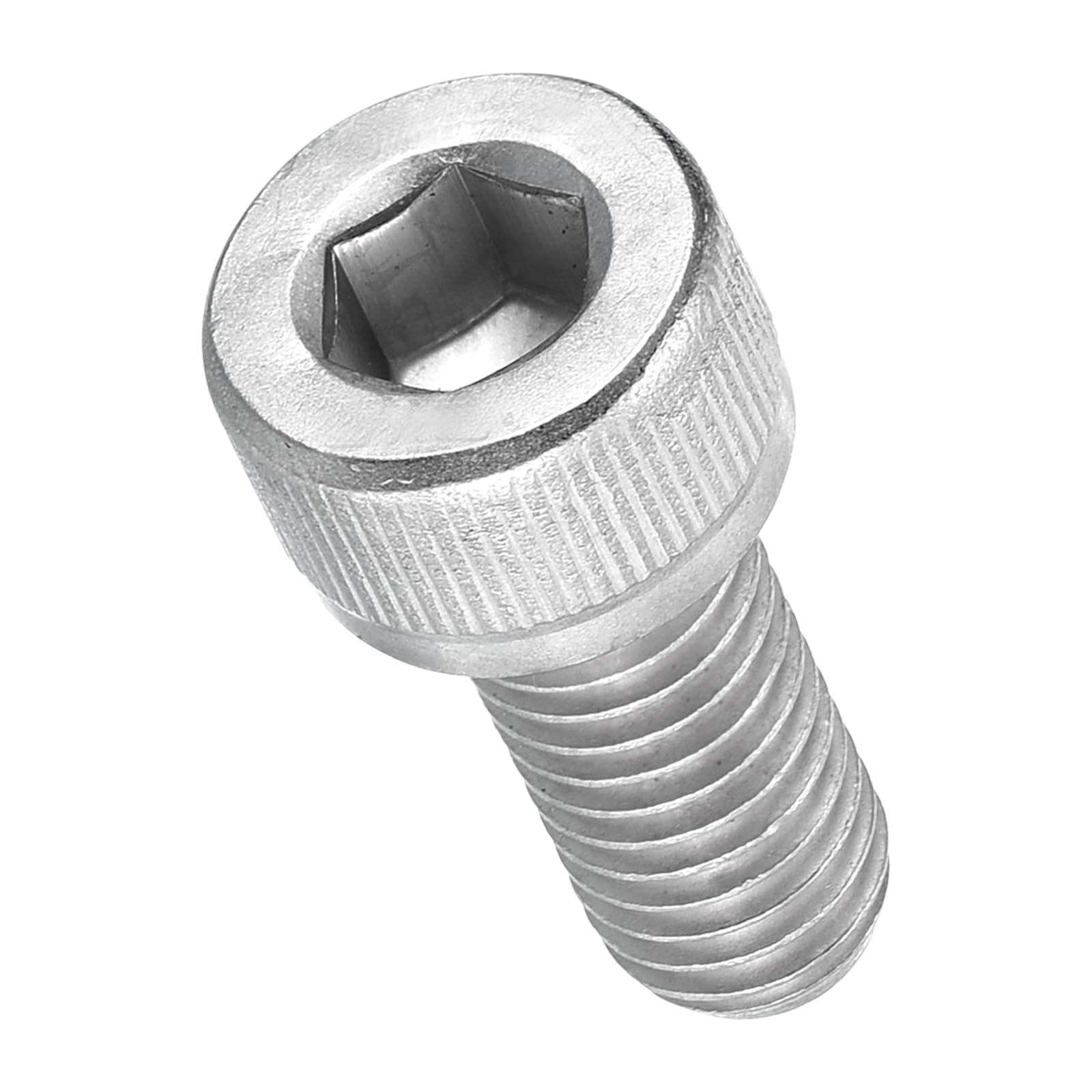 METALLIXITY Socket Head Cap Screw(M8-1.25x18mm)10Pcs, 304 Stainless Steel Allen Socket Drive Metric - Machine Internal Hex Screw UNC Coarse Thread, Silver Tone โ image 1