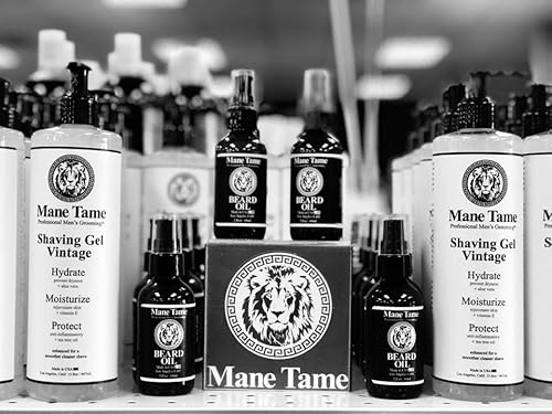 MANE TAME Shaving Gel 15.8oz - Clear