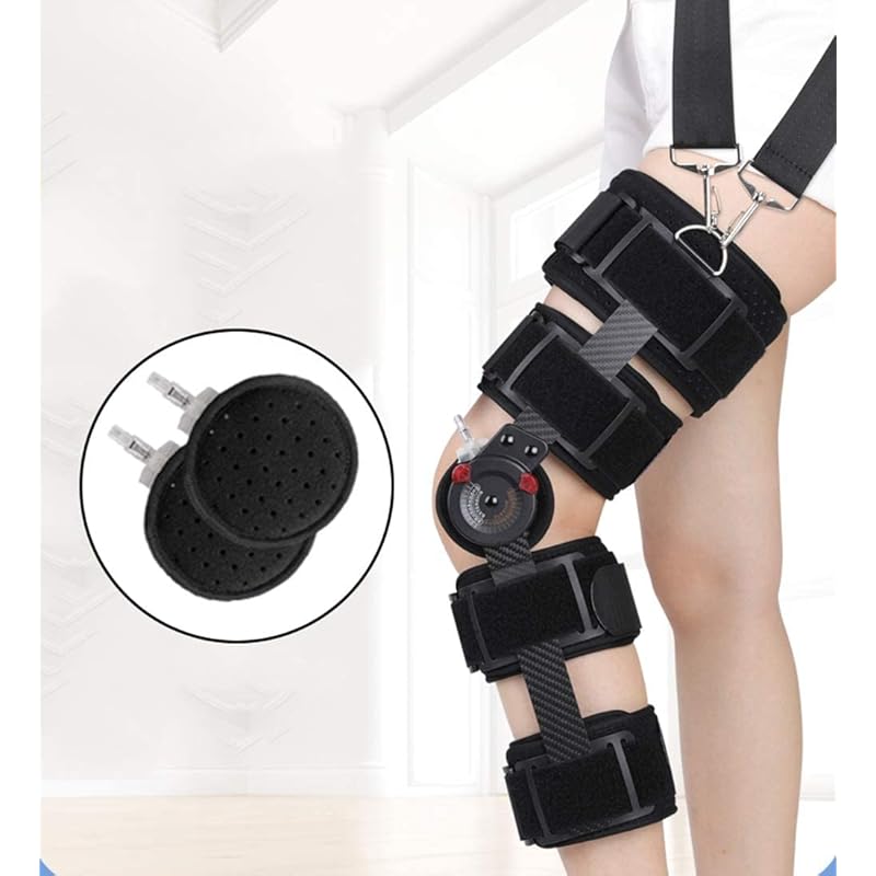 右膝 前十字靭帯装具 サポーター ACL （ギブス、固定、怪我、ケガ）