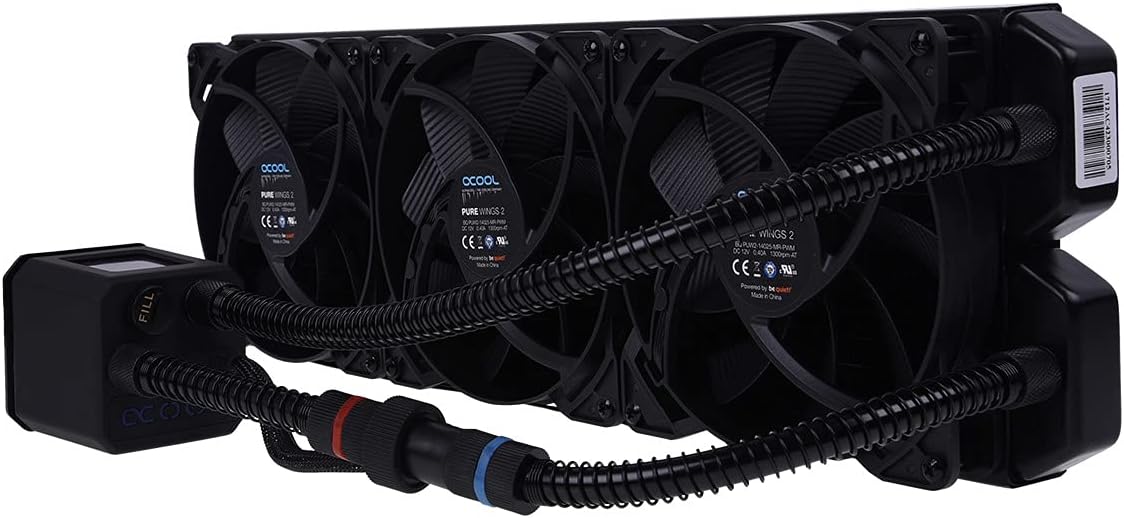 Alphacool 11390 Eisbaer 420 CPU - Black Water Cooling Kits, Systems and AIOs