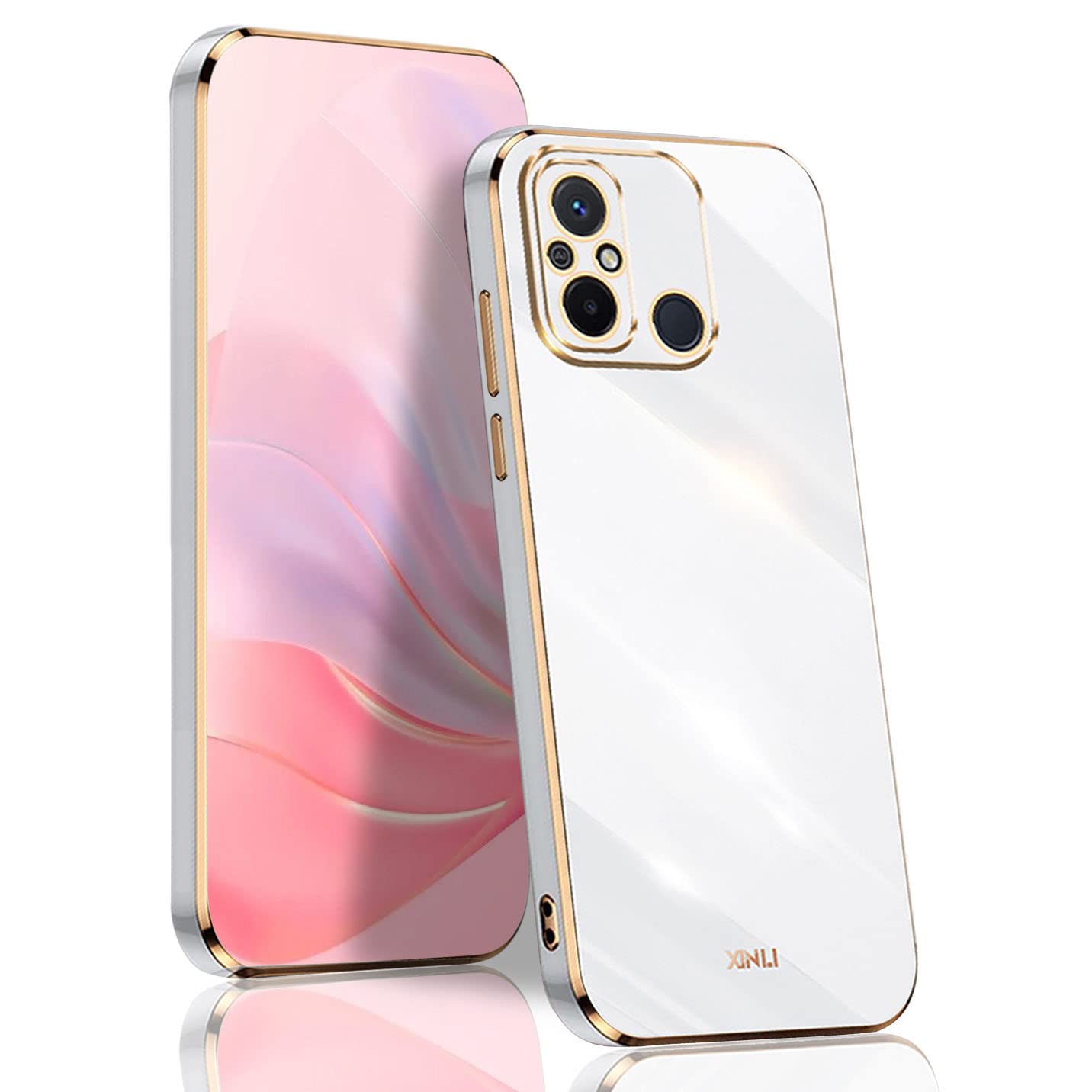Funda Silicona Transparente Para Xiaomi Redmi 12c Diseño Piña Dibujos