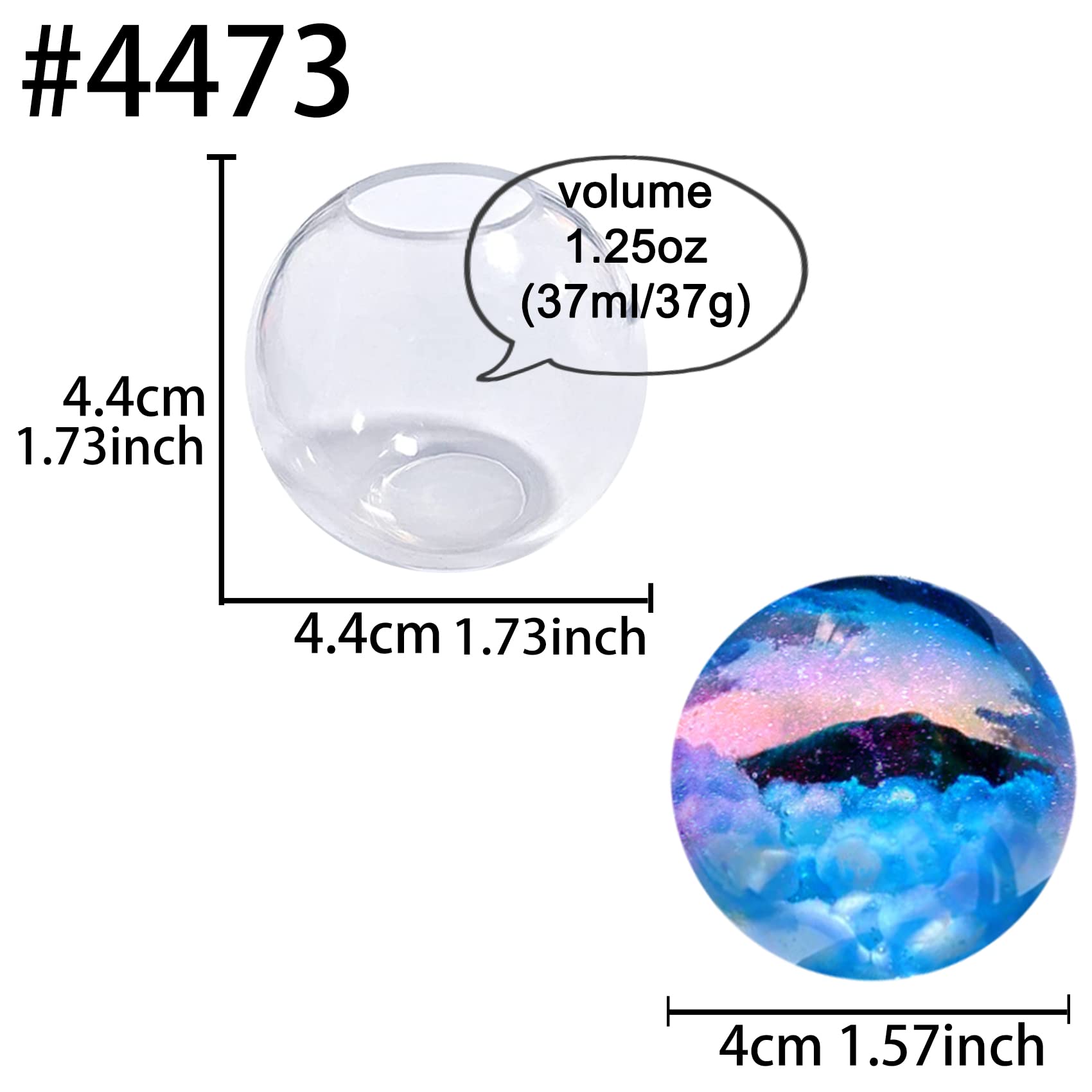 Moule En Silicone53--Moule En Résine époxy Pour Bougie, Géométrie