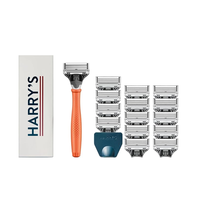 Kit de barbear Harry's Original com cabo Truman e 15 refis de lâminas