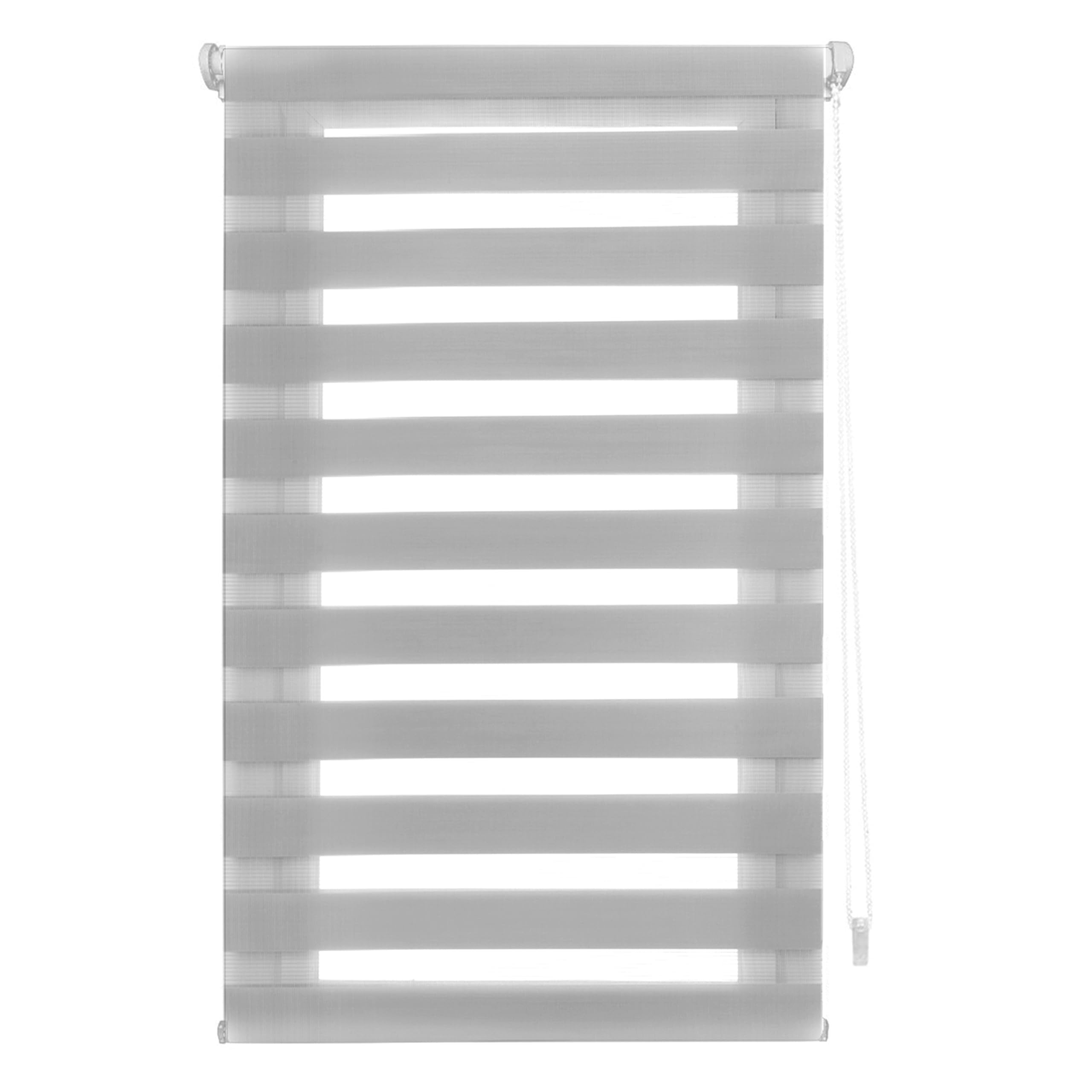 Store Nuit et Jour d'installation sans Outils Store Enrouleur EasyFix sans perçage Dimensions 87 x 180 cm Largeur x Hauteur Store sans perçage Taille 84 x 175 cm Gris