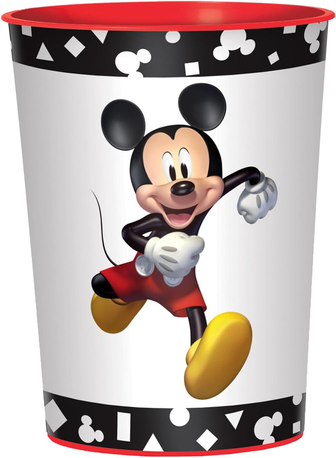 Mickey Mouse Design Plastic Favor Cup - 16 oz. | Multicolor | 1 Pc.