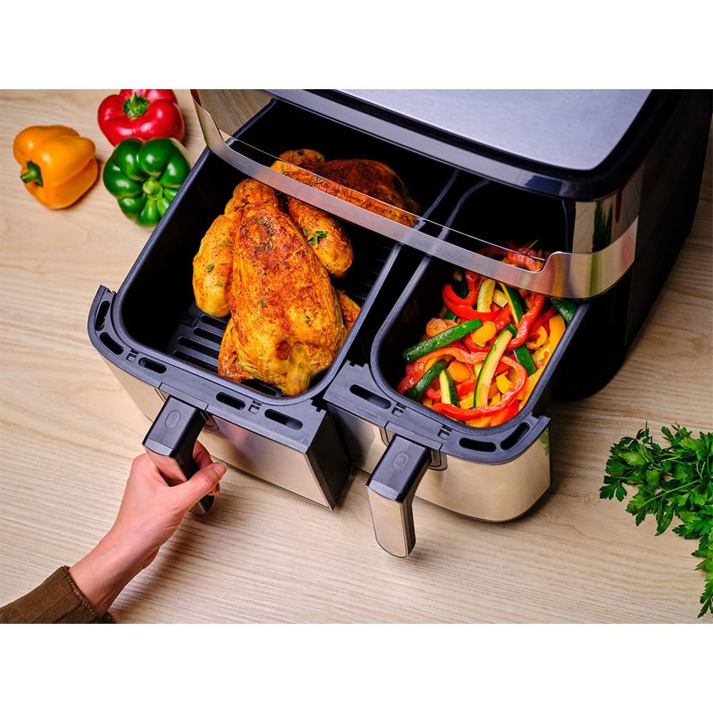 Tefal Dual Easy Fry & Grill EY905D Friteuse à Air Chaud Ansicht 6