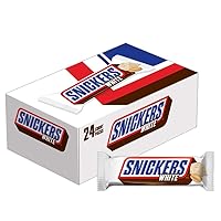 Vista 7 de SNICKERS Barras de Chocolate con Leche y Almendras, Paquete a Granel, Barras de 1.76 oz (Paquete de 24)
