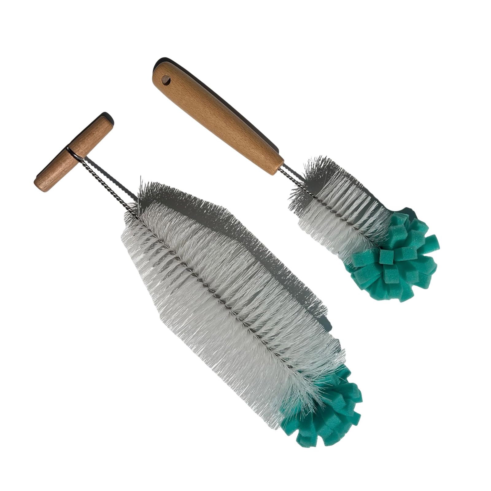 Hsioluted Bottle Brush Kettles Cleaner with Long Handle Sports Flask Brush with Sponge Head for Drinking Bottles, Baby Bottles for Drinking