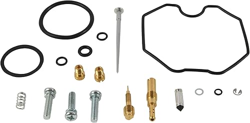 Miniatura 2 de All Balls Kit de reconstrucción de carburador de carreras (26-10042) compatible con/repuesto para Honda TRX250X / EX Sportrax 2016 2017 2018 2019