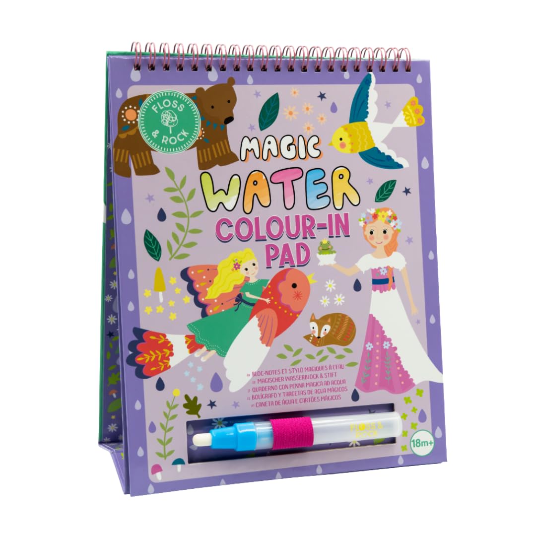 Bloc d'eau magique Floss & Rock Fairy Tale 25,4 cm pour canaliser l'énergie des enfants sans écran