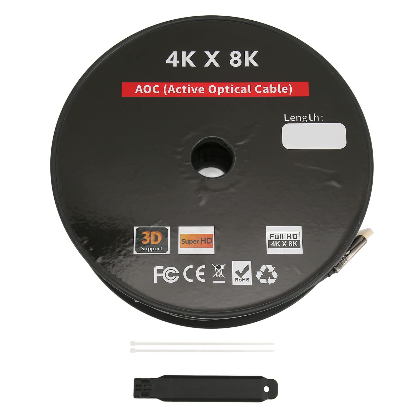 Kabel Interfejsu Multimedialnego 4K światłowodowy HD Transmisja światła dla Telewizora HDTV, Konwersja Sygnału 18 Gb/s, rozdzielczość 4K, dla Kina Domowego (90)