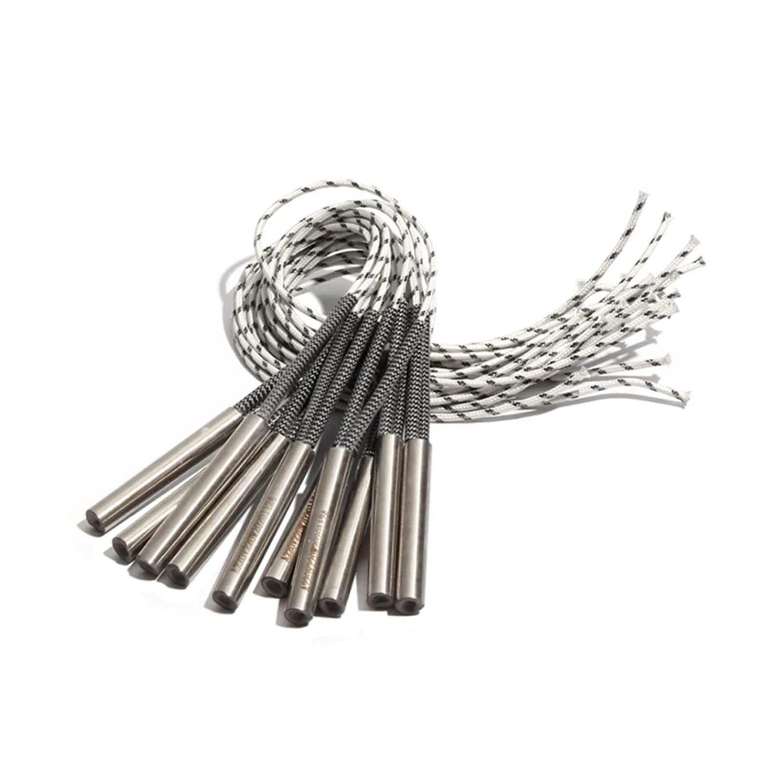 Ceramiczny pręt grzewczy Zestaw 5 grzejników kasetowych 12 mm x (38–48) mm Stal nierdzewna 316 110–380 V, 180–230 W(380v,220W 12x45mm(DxL))