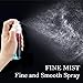 Fine Mist Spray Bottle Plastic Spray Bottles 3.4oz/100ml 2Pack Makeup Setting Spray Bottle TSA Approved Empty Cosmetic Refillable Travel Bottle Containers Sprayer for Water,Perfume,Essential